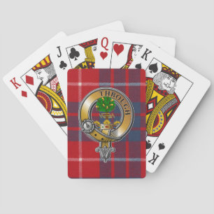 Hamilton Tartan & Abzeichen Spielkarten