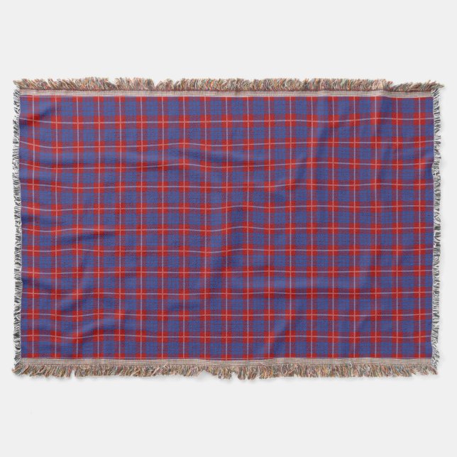 Hamilton Tartan Decke (Vorderseite)