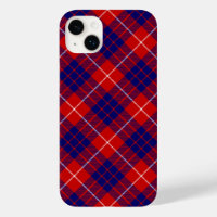 Hamilton Tartan Red Blue lila kariert