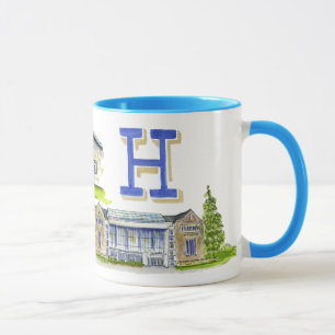 Hamilton-Unigemisch der Gebäude Tasse