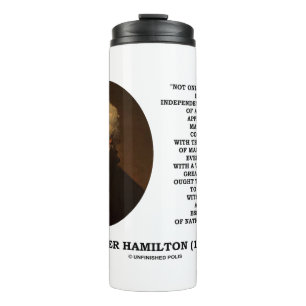 Hamilton Vermögensunabhängigkeit Sicherheit Herste Thermosbecher