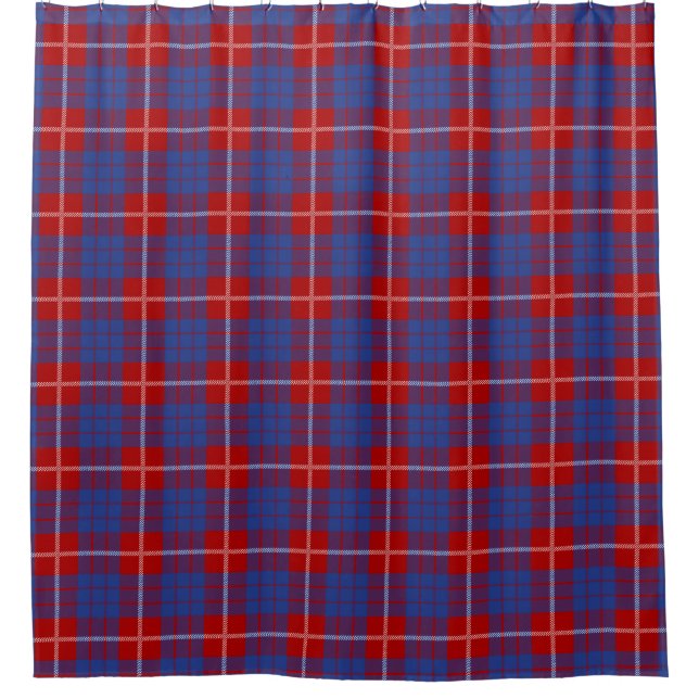 Hamiltontartan-Duschvorhang Duschvorhang (Vorderseite)
