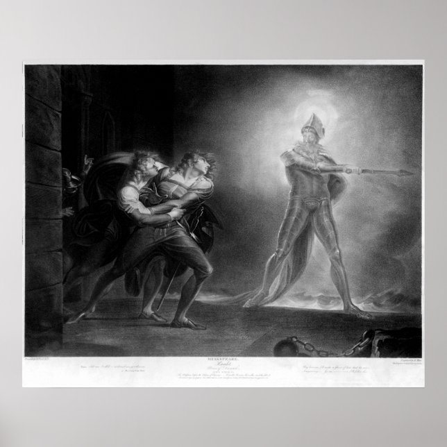 Hamlet, Akt I Poster (Vorne)