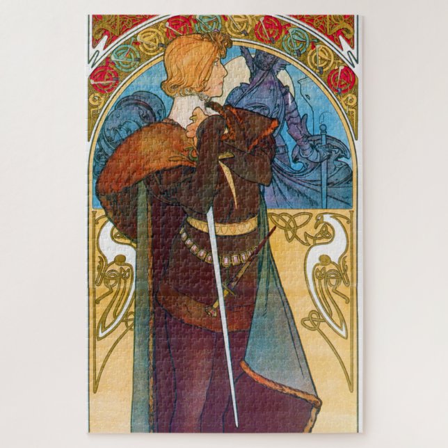 Hamlet, Alphonse Mucha Puzzle (Vertikal)