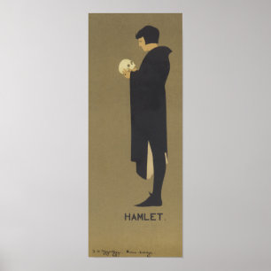 Hamlet Art Nouveau Posters Poster