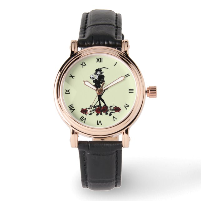 Hamlet Green Armbanduhr (Vorderseite)