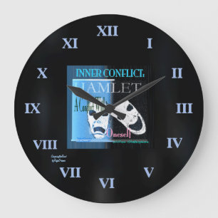 Hamlet Große Wanduhr