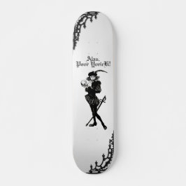 Hamlet-Karikatur Skateboard