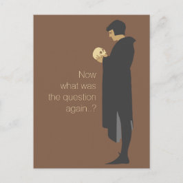 Hamlet mit einem Schädel CC0720 Beggarstaffs Postkarte