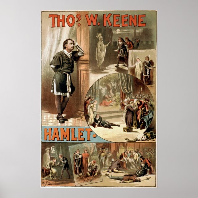Hamlet poster (Vorne)