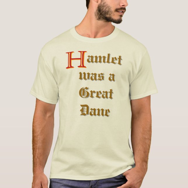 Hamlet T-Shirt (Vorderseite)