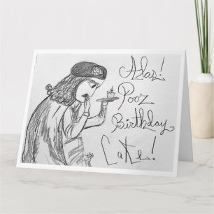 Hamlet überträgt das Schicksal der Geburtstagskuch Karte