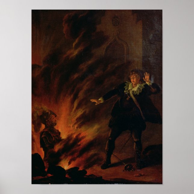 Hamlet und der Geist seines Vaters Poster (Vorne)