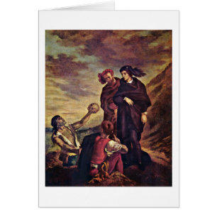 Hamlet und Horatio durch Eugene Delacroix