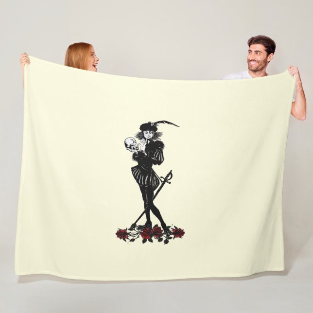Hamlet Yellow Fleecedecke (Beispiel)