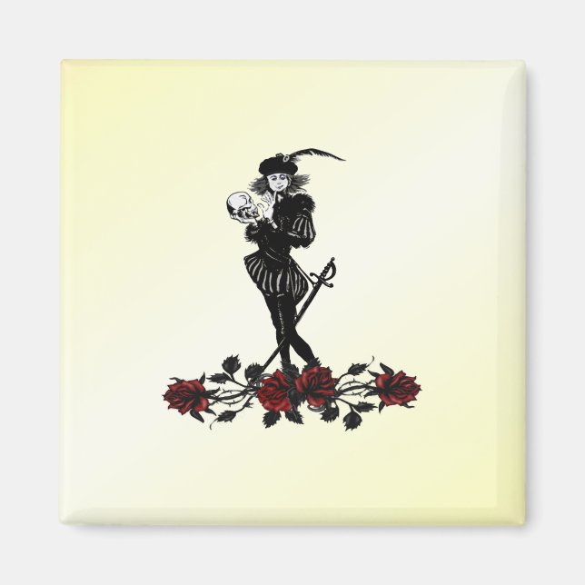 Hamlet Yellow Magnet (Vorne)