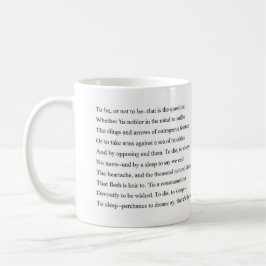 HamletSoliloquy Kaffeetasse