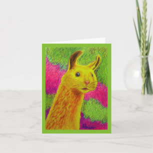 HamLlama Note Card Karte
