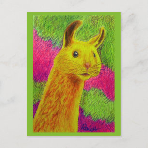 HamLlama Postcard Postkarte