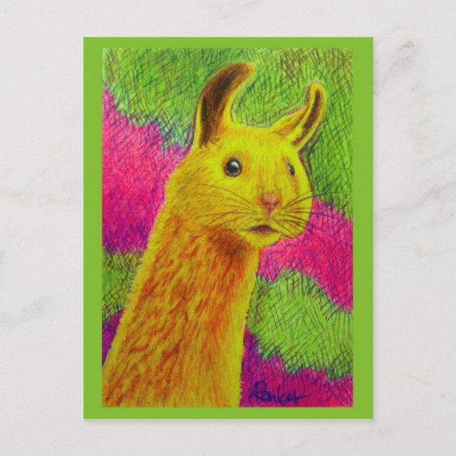 HamLlama Postcard Postkarte (Vorderseite)