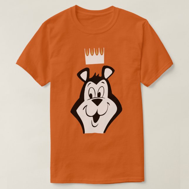 Hamm-Bär mit weißer Krone T-Shirt (Design vorne)