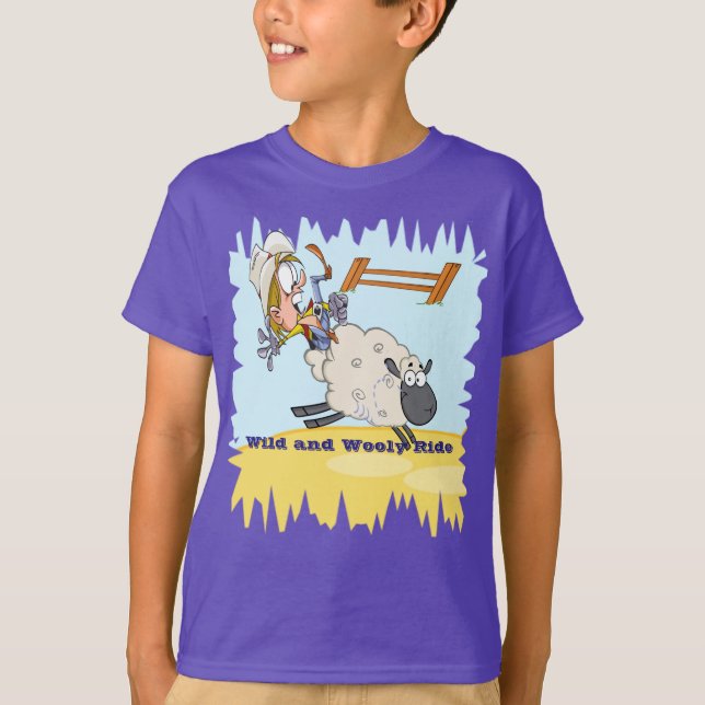 Hammelfleisch Bustin Rodeo-T - Shirt (Vorderseite)