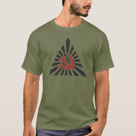 Hammer and Sickle - Communism Symbol Military T-Shirt
