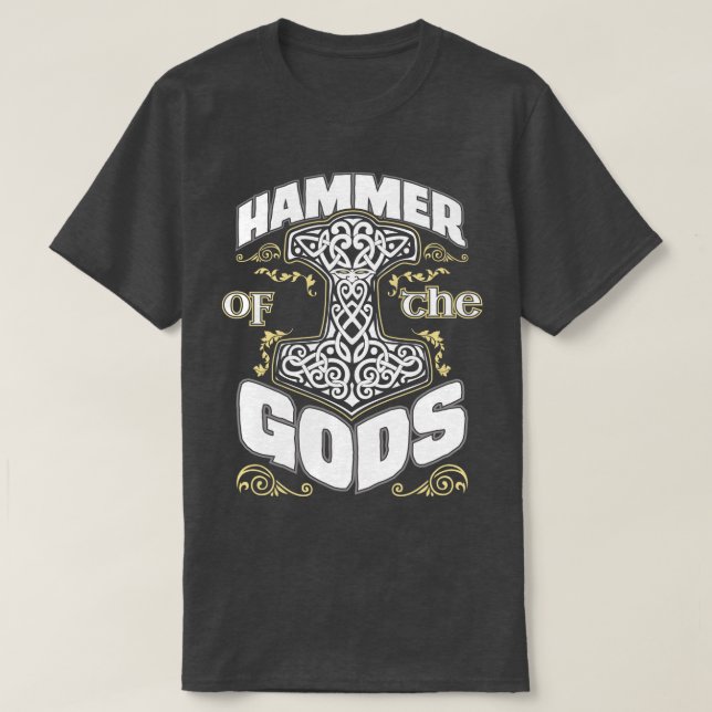 Hammer des Skandinavier-T-Shirts T-Shirt (Design vorne)