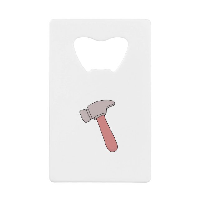 Hammer Geldbeutel Flaschenöffner (Vorderseite)