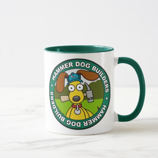 Hammer-Hundeerbauer-Tasse Tasse (Rechts)