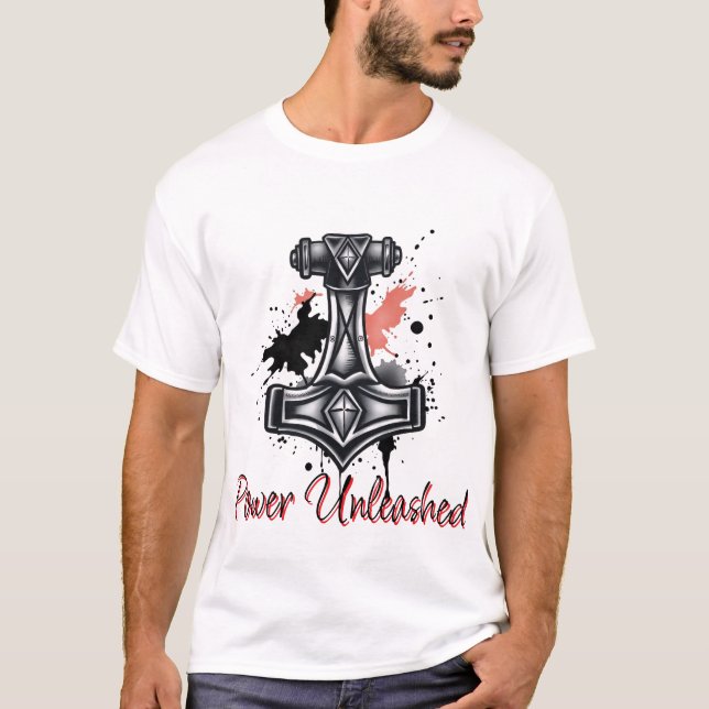 Hammer Ink Splash T-Shirt (Vorderseite)