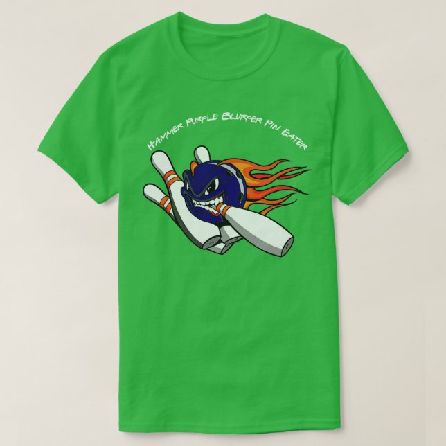 Hammer Lila Ball T-Shirt (Design vorne)