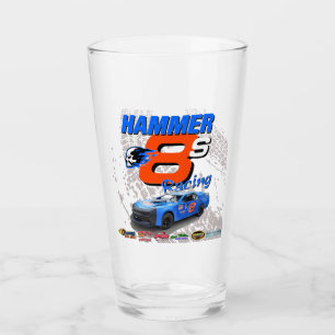 Hammer Racing Glass Cup Glas