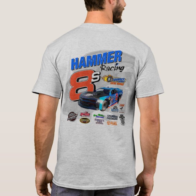 Hammer Racing T - Shirt 2025 (Rückseite)