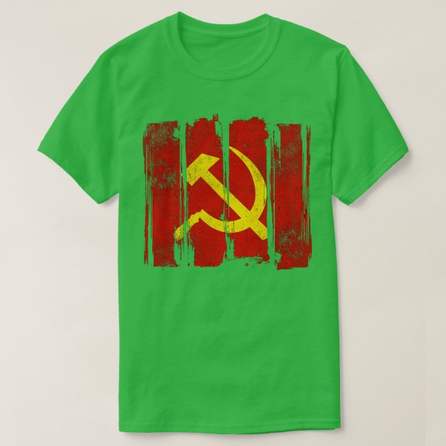 Hammer Sickle Sowjetunion Kommunismus 1 T-Shirt (Design vorne)
