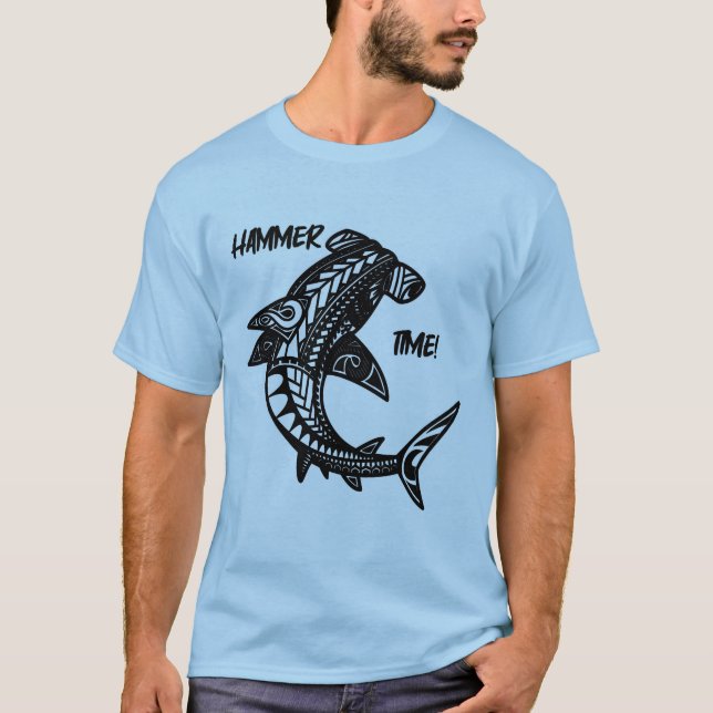 Hammer Time Design T-Shirt (Vorderseite)