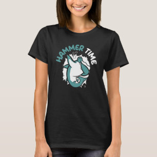 Hammer Time Shark Animal Marine Biologe T-Shirt