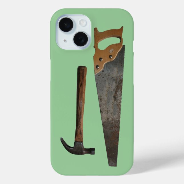 Hammer und Säge Case-Mate iPhone Hülle (Rückseite)