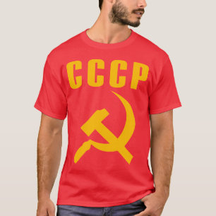Hammer und Sichel cccp UDSSR T-Shirt