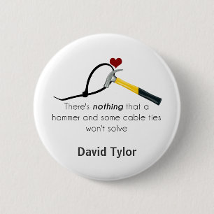 Hammer und Zap-Gurt Button