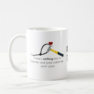 Hammer und Zap-Strap Kaffeetasse