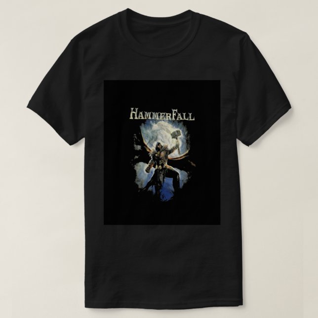HammerFall Band Logo-Grafik-T - Shirt (Design vorne)