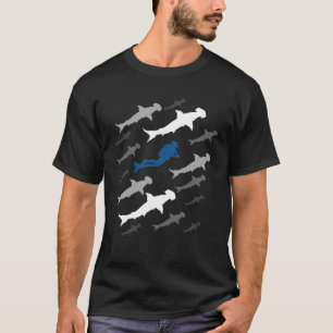 Hammerhai Diver for Scuba Diver Diver Shark Divi T-Shirt