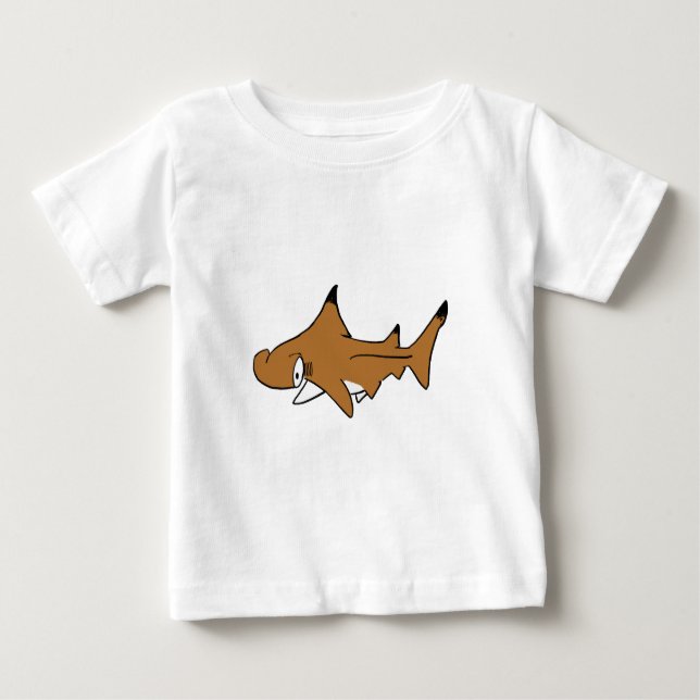 Hammerhai-Haifisch Baby T-shirt (Vorderseite)