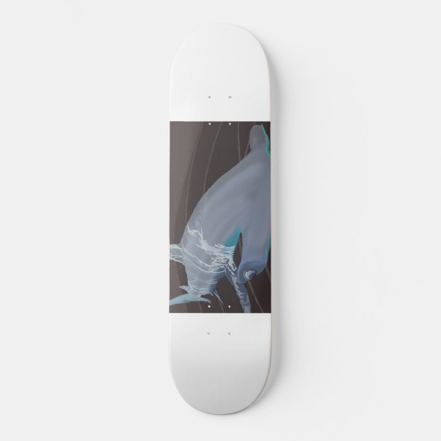 Hammerhai-Haifisch-Skateboard Skateboard (Vorderseite)
