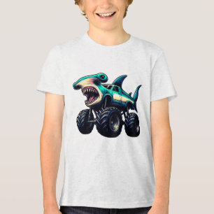 Hammerhai-Hybrid-Monstertruck Tri-Blend Shirt