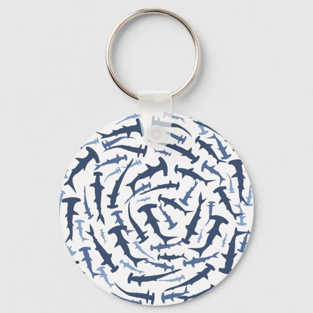 Hammerhai Schlüsselanhänger (Vorderseite)