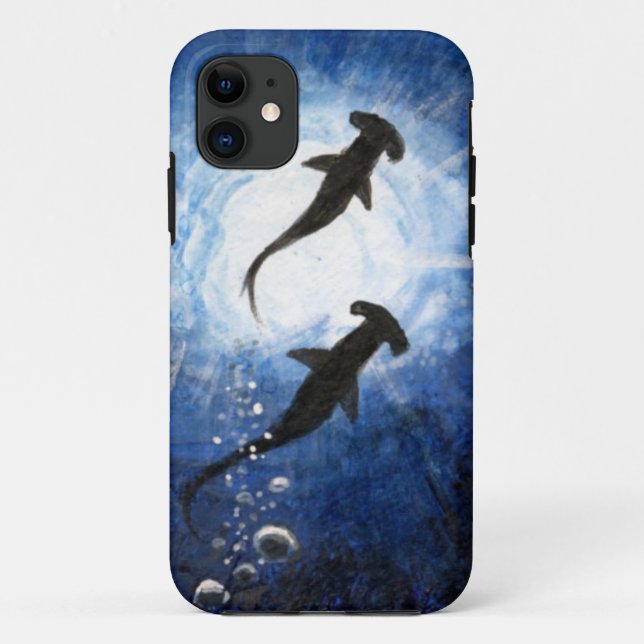 Hammerhaie Case-Mate iPhone Hülle (Rückseite)
