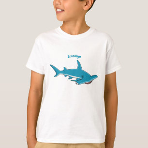 Hammerhead-Hai-Cartoon T-Shirt