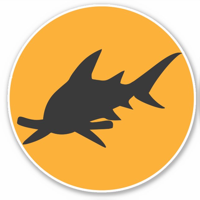 Hammerhead Shark Aufkleber (Vorderseite)